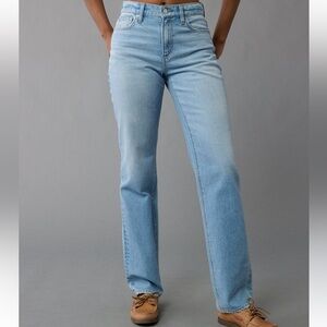 AE Stretch Super High-Wasted Straight Jean
